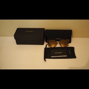 SOLD-AUTHENTIC Dolce & Gabbana Cateye Sunglasses